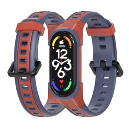 Strap for Mi Band 7 6 5 Silicone Bracelet for Xiaomi Mi Band 6 Strap Man Woman Breathable Rubber Watchband