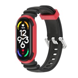 Strap for Mi Band 7 6 5 Silicone Bracelet for Xiaomi Mi Band 6 Strap Man Woman Breathable Rubber Watchband
