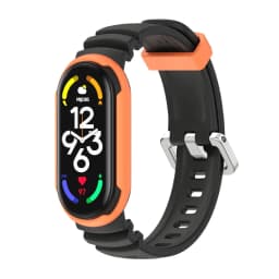 Strap for Mi Band 7 6 5 Silicone Bracelet for Xiaomi Mi Band 6 Strap Man Woman Breathable Rubber Watchband