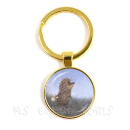 Little Hedgehog In The Fog Key Chains 25mm Glass Dome Keychain Yozhik v tumane Creative Jewelry For Women Men Kids Gift