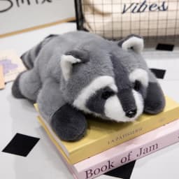 30-65cmKawaii High Quality Forest Animal Plush Doll Pillow Soft Long-arm Raccoon Dinosaur Sloth Panda Koala Plush Toy Home Decor