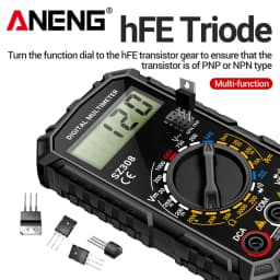 Multimeter Tester Pen Suit ANENG Multimeters 1999 Counts 24-250V Voltage Detector Meter Diagnostic Breakpoint Finder
