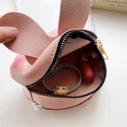 Kids Baby Girls Boys Cartoon Animal Bag Crossbody Design Purse Handbags Bags PU Leather Cute rabbit Snap Shoulder Bag 2024 Gift