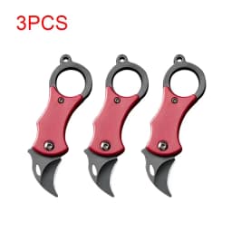 Mini Utility Folding Knife Slicing Meat Fruit Fish Knife Cleaver Meat Chop Vegetables Kitchen Knives Boning Butcher Chef Knife
