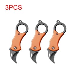 Mini Utility Folding Knife Slicing Meat Fruit Fish Knife Cleaver Meat Chop Vegetables Kitchen Knives Boning Butcher Chef Knife