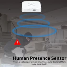 Zigbee Human Presence Detector Smart Body PIR Sensor Radar Detector Motion Sensors Support Home Assistant Zigbee2mqtt