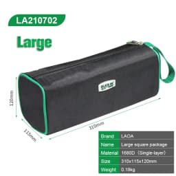 LAOA 1680D Oxford Canvas Waterproof Handbag for Screws Nails Metal Car Parts Storage Fishing Travel Makeup Organizer Tool Bags