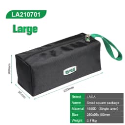 LAOA 1680D Oxford Canvas Waterproof Handbag for Screws Nails Metal Car Parts Storage Fishing Travel Makeup Organizer Tool Bags