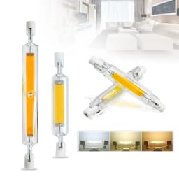 1-10pcs High Power LED R7s COB Glass Tube 78mm 118mm J78 J118 COB Light Bulb 110V 220V 15W 20W 30W 50W Home Replace Halogen Lamp