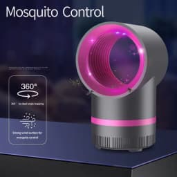 Lenovo 2-in-1 Mosquito Killer Lamp Electric Fly Trap Insectkiller USB Plugged In Lamp Household  Mute Anti Mosquito Lamp Insect