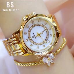 Diamond Women Watch Luxury Brand 2025 Rhinestone Elegant Ladies Watches Rose Gold Clock Wrist Watches For Women relogio feminino