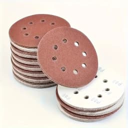 100 Pieces of 5-Inch 8-Hole Sandpaper - 60/80/100/150/180/240/320/400/600/800/1000 Grit - Perfect for Random Orbital Sanders!