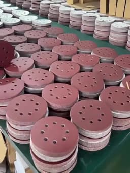 100 Pieces of 5-Inch 8-Hole Sandpaper - 60/80/100/150/180/240/320/400/600/800/1000 Grit - Perfect for Random Orbital Sanders!