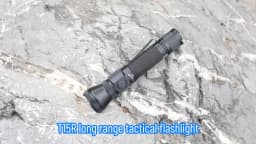 Trustfire T15R Army Tactical Flashlight 2350Lumen Powerful Type C USB Rechargeable 18650 LED Rechargeable Military Tactical Lamp