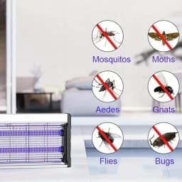 JOYINLED Mosquito Killer Lamp UV Light Insect Trap Fly Catcher for Bedroom Indoor Pest Control Anti Mosquito Repellent Fly Trap