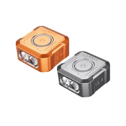 SOFIRN SE1 Pocket Flashlight 300Lm Mini EDC Light RGB Signal Ring Quick-Release Magnetic Wrist Keychain Torch for Bike Ride