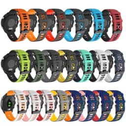 20 22mm Silicone Smart Watch Band Straps For Garmin Venu 3 / 2 Wristband Forerunner 265 255 645 245 745 Venu 2 Plus SQ Bracelet