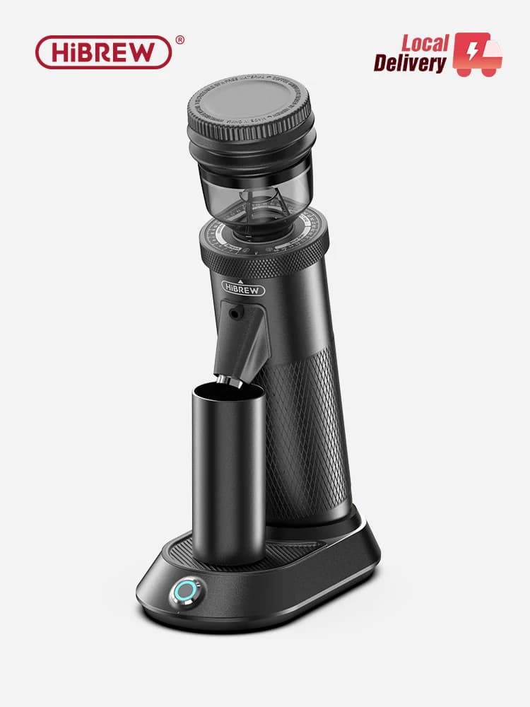 HiBREW G5 48mm Conical Burr Electric Coffee Grinder Compact Portable Coffee Bean Mill Kitchen for Espresso Turkish Coffee