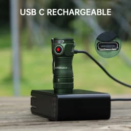 Sofirn SC13 519A 5000K Mini Powerful Led Light LED 1100lm 18350 Rechargeable Flashlight with Magnetic