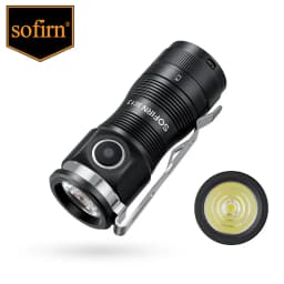 Sofirn SC13 519A 5000K Mini Powerful Led Light LED 1100lm 18350 Rechargeable Flashlight with Magnetic