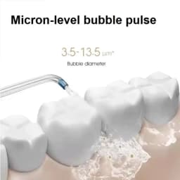 Xiaomi Mijia Oral Irrigator 2, Portable Electric Water Flosser 200ml Type-C Charge 3 Modes for Teeth/Gum Cleaning 2 Nozzles