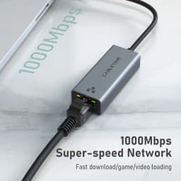 CABLETIME USB Ethernet Adapter 100/1000 Mbps USB 3.0 RJ45 Network Card for Macbook Laptop Internet Adapter RJ45 Adapter