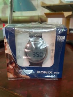 XONIX Mens Sports Watch Self Calibrating Digital Japan Mov't Waterproof 100m Swim Diver Outdoor Wristwatch Big Numbers