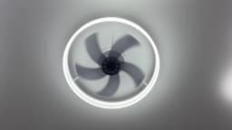 Simple LED Ceiling Fan Light Remote Control with Infinite Dimming 6 Levels of Wind Speed Living Room Bedroom Chandelier Fan