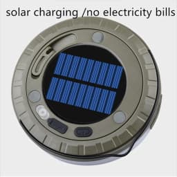 Solar Lights Outdoor Camping Light 10meter String Light Outdoor Tent Light RGB Atmosphere Light LED Flashlight with Hook 