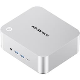 Aoostar Maco 6850H Mini Pc, Amd Ryzen 7 Pro 6850H, 24Gb Lpddr5, No Ssd Hdmi+Dp+Usb4, Wifi 6, 2.5g Lan, for Windows