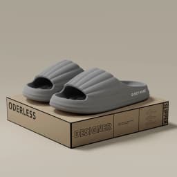 Stylish Men's Slippers Thick Sole Pressure Distribution Soft Bouncy Comfort Beach Sandals Anti Slip Lightweight Shoes Men Women