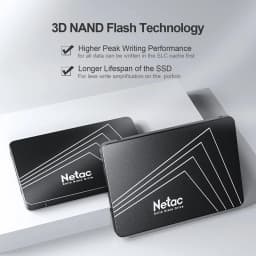 Netac SATA SSD Hard Drive 128GB 256GB 512GB 1TB 2TB SATA3 2.5Inch Disks Laptop Internal Hard Drive HDD Hard Disk for PC Laptop