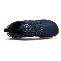 HOBIBEAR Unisex Hiking Sneakers Lace-Up Walking Shoes Outdoor Travel Artificial Leather Sneakers