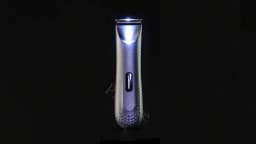 Electric Trimmer for Men's Groin Hair: Versatile Body Groomer and Waterproof Pubic Hair Trimmer with Replaceable Ceramic Blade