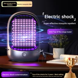 Lenovo Mosquito Repellent Killer USBRechargeable Outdoor Killer Bug Zapper Mosquito Racket Insect Killer Electric Shocker Indoor