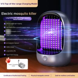 Lenovo Mosquito Repellent Killer USBRechargeable Outdoor Killer Bug Zapper Mosquito Racket Insect Killer Electric Shocker Indoor