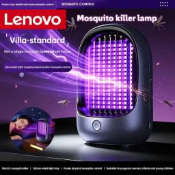 Lenovo Mosquito Repellent Killer USBRechargeable Outdoor Killer Bug Zapper Mosquito Racket Insect Killer Electric Shocker Indoor