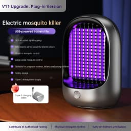 Lenovo Mosquito Repellent Killer USBRechargeable Outdoor Killer Bug Zapper Mosquito Racket Insect Killer Electric Shocker Indoor