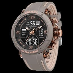 SMAEL Brand 8140 Waterproof Dropshipping Watch Alarm Clock Night Light Young Fashion Business Quartz Sport Wristwatches