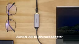 UGREEN USB Ethernet Adapter USB 3.0 Network Card to USB RJ45 Lan for PC Windows 10 Xiaomi Mi Box 3/S Nintend Switch Ethernet USB