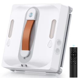 Lubluelu Robot Window Washer 8-Layer Safety Protection 9000Pa Suction Intelligent Path Edge Cleaning Home Glass Cleaning Robot