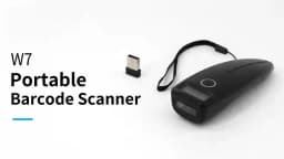 2D Barcode Scanner Mini 2.4G Wireless Bluetooth Handheld Portable 1D 2D QR Code Data Matrix PDF417 Reader With Storage Function