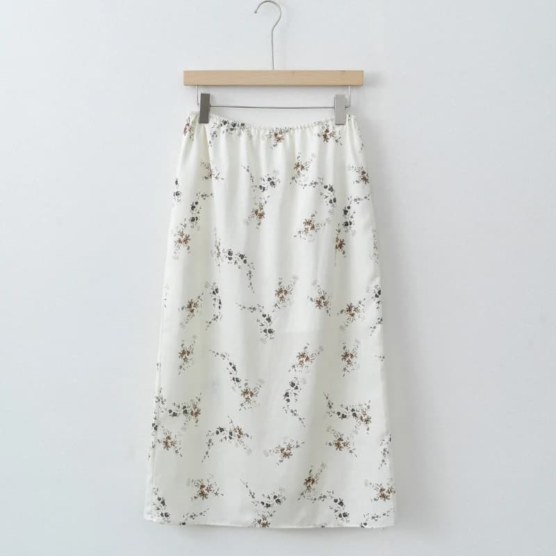 2026 Summer Women Fashion Floral print Skirt comfortable Linen blends skirts