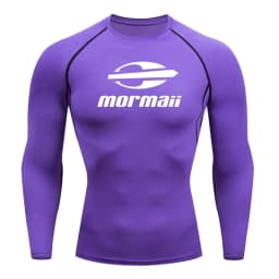 Men's UV Protection Rash Guard Surfing Diving Tee Tight Short Sleeve Swimwear Top Jellyfish Proof Swimming Floatsuit