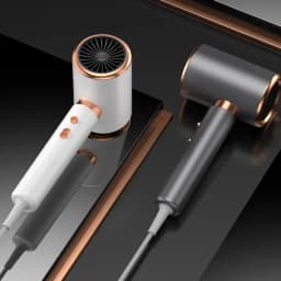 Salon Hair Dryer 2000W Professional Hot Cold Air Brush Negative Ionic Blow Dryer Strong Power 5th GearHairdryerblowdryerwithcomb