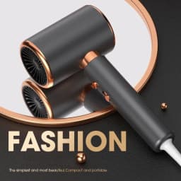 Salon Hair Dryer 2000W Professional Hot Cold Air Brush Negative Ionic Blow Dryer Strong Power 5th GearHairdryerblowdryerwithcomb