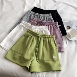 Women's Comfortable Loose Wide-legged Drawstring A Pants Slim Waist Slim Fit Casual Home Versatile Sports Shorts New