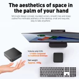 2026 Mini PC Intel Core I9 10980HK I3 6100U Windows 11 Gaming Computer Desktop PC RAM 16GB SSD 1TB WiFi6 BT5.2 Portable Gamer PC