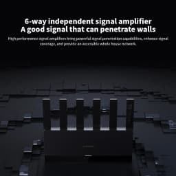 New Xiaomi Router BE6500 WiFi 7 6500M Full 2.5G Network Port 4-core Qualcomm Processor loT Smart Linkage Network Security Home -
