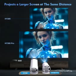 Magcubic Projector HY300 PRO 8K Android 14 Dual Wifi6 290ANSI Allwinner H726 BT5.4 1080P 1280*720P Home Cinema Outdoor Projetor